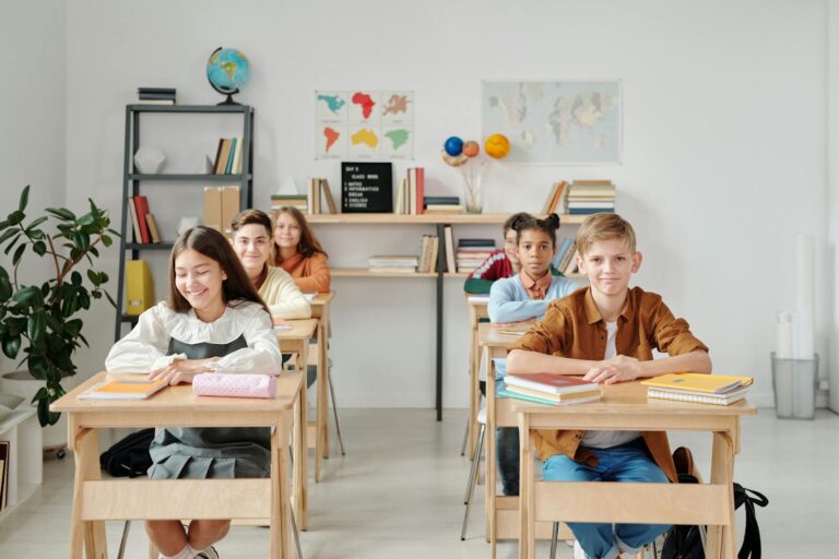klasa dzieci lekcje językowe