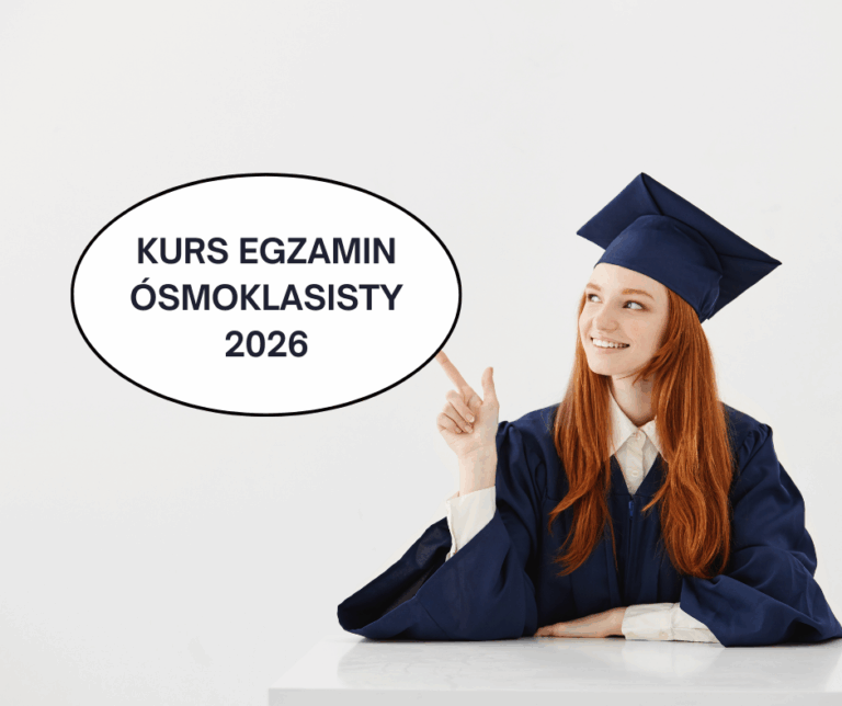 Egzamin Ósmoklasisty 2026: Zbuduj pewność siebie i zdobądź maksymalne punkty! Dlaczego nasz kurs to inwestycja, a nie kolejne typowe lekcje.